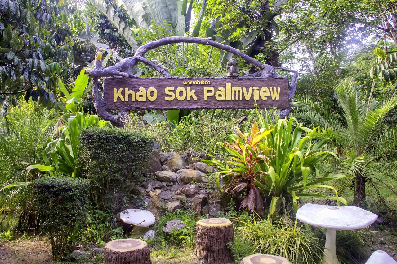 Khao Sok Palmview Resort Khao Sok National Park Bagian luar foto