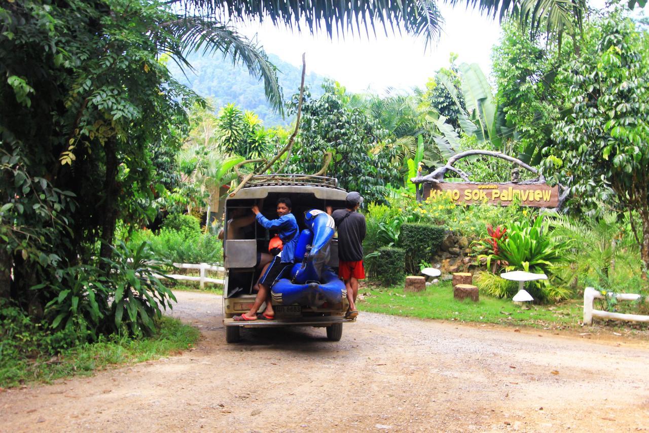 Khao Sok Palmview Resort Khao Sok National Park Bagian luar foto